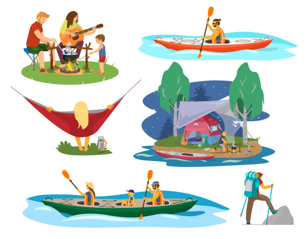 夏季露营图片下载