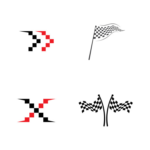 赛旗图标设计图片下载