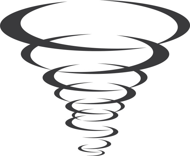 风龙卷风标志图片下载