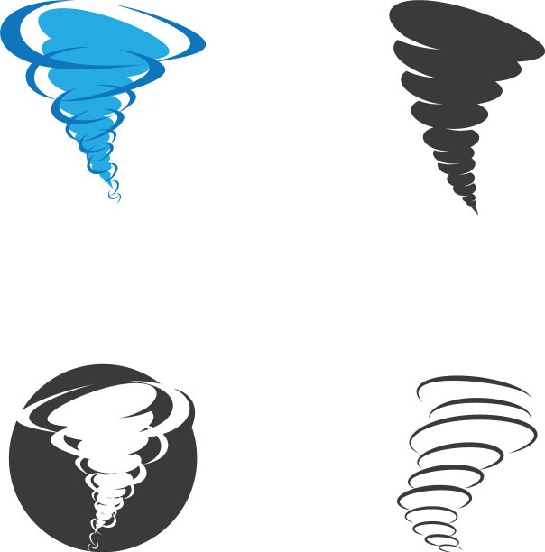 风龙卷风标志图片下载