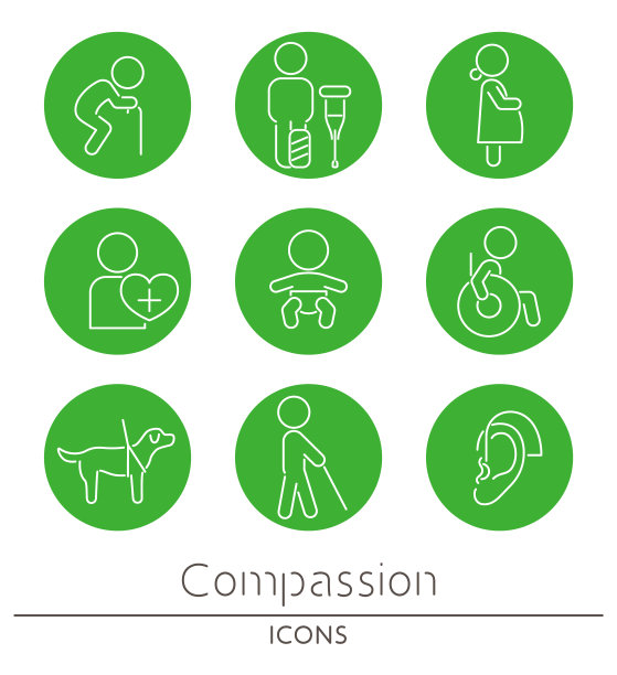 同情标志图标说明图片下载