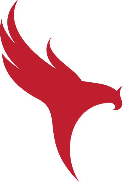 鹰鹰鸟标志模板图片下载