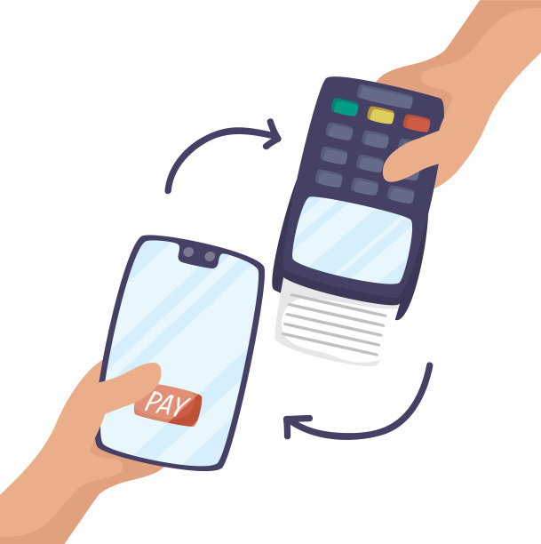 智能手机与代金券机图标图片下载