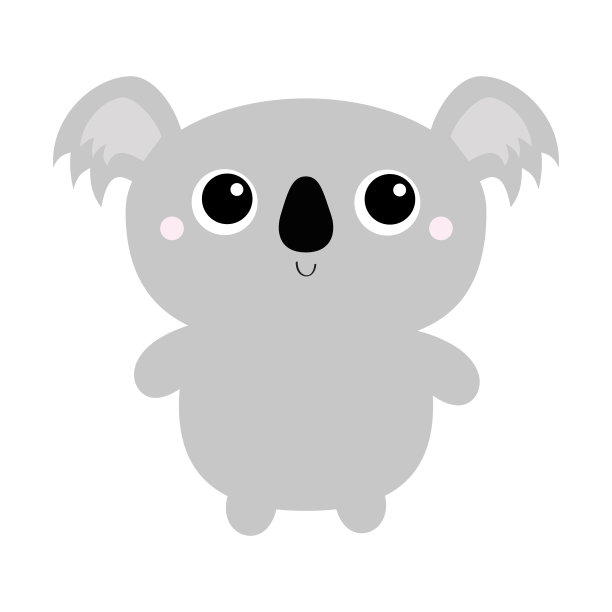 考拉熊玩具图标可爱的卡通人物卡哇伊图片下载