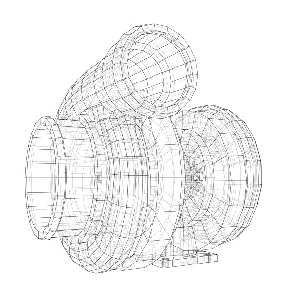 汽车涡轮增压器概念概述图片下载