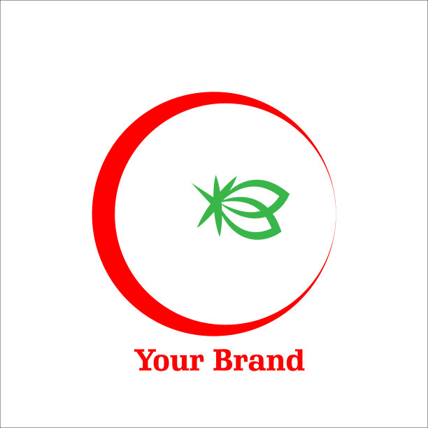 红苹果标志简单的吉祥物水果为您图片下载