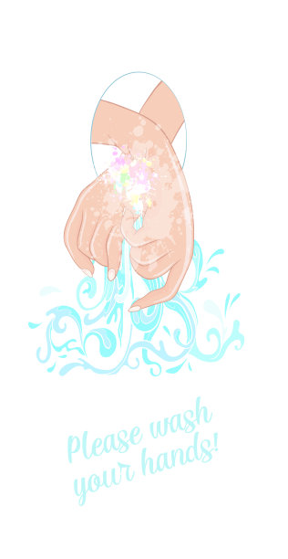请用肥皂洗手图片下载