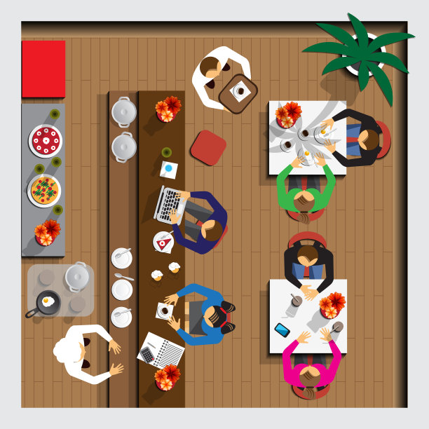 一个咖啡馆图片下载