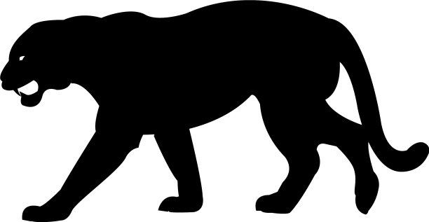 猎豹动物黑影猎豹图片下载