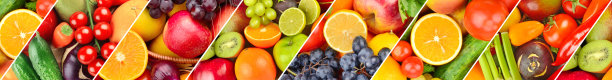 一套蔬菜和水果。背景。图片下载
