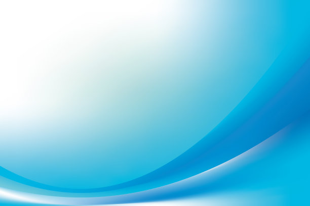 抽象模糊光滑蓝白波背景图片下载
