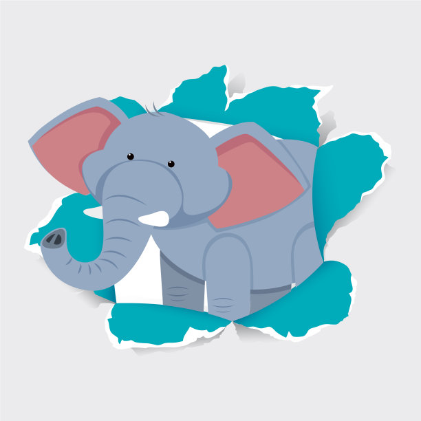 用野象做背景模板设计图片下载