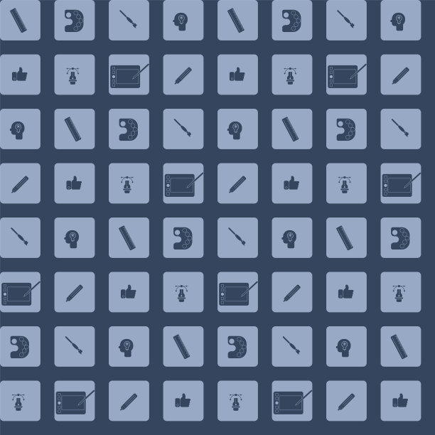 绘图工具的创意模式平面无缝图片下载