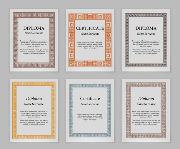 装饰性框架和边框图片下载