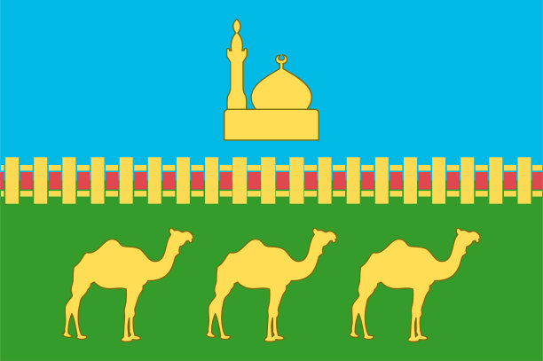 阿塞拜疆的Hajigabul国旗图片下载