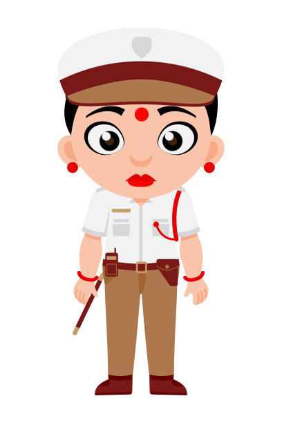 印度人，女士，交通，警察，督察和政府雇员图片下载