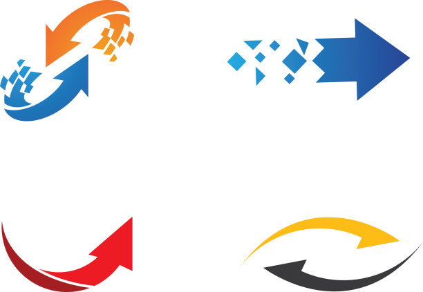 箭头标志设计图片下载