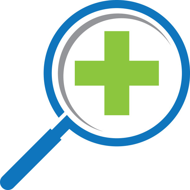 跨医疗标志模板图片下载