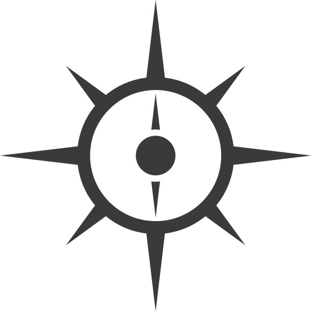 指南针的标志图片下载