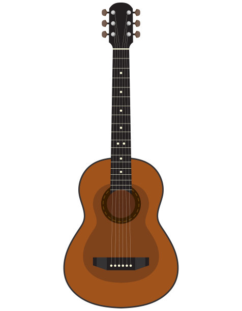 经典的原声吉他。图片下载