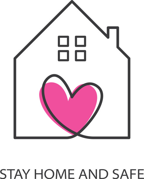 保持家庭社交距离运动图片下载