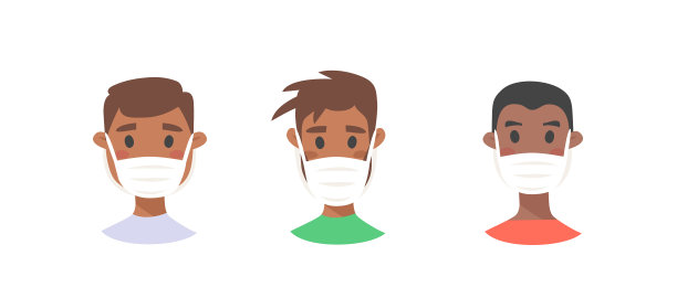 设定非裔美国男性卡通人物图片下载