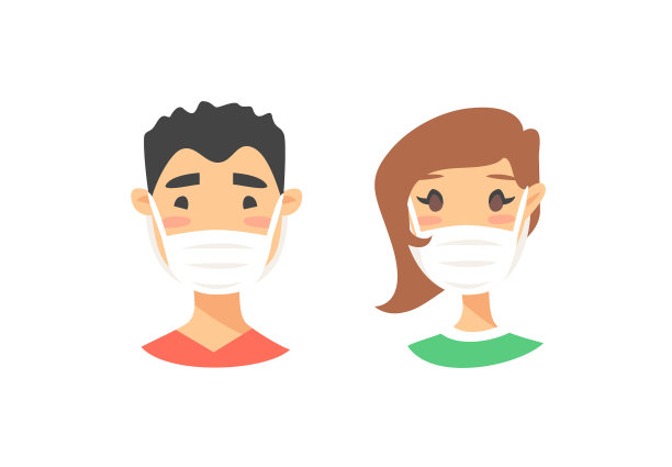 设定卡通风格的男女角色图片下载