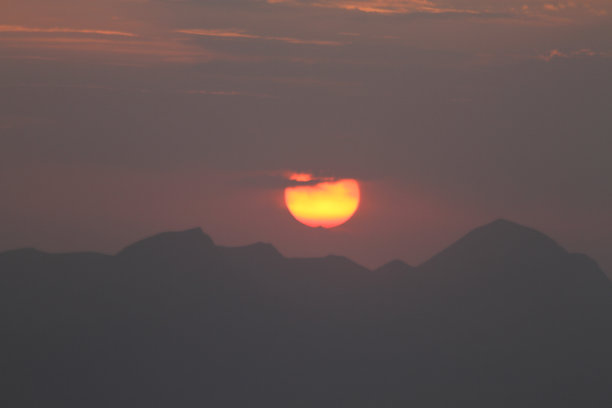 日落时间图片下载