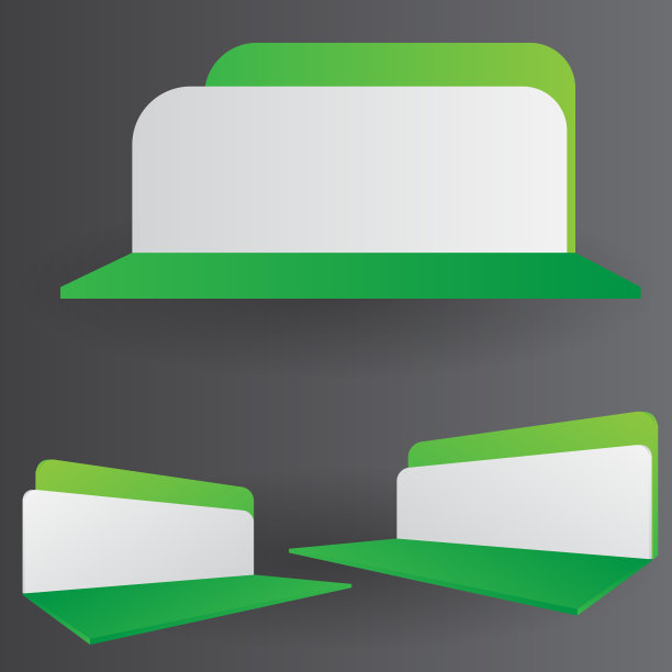 简单的墙展位模型。活动3D渲染展台图片下载