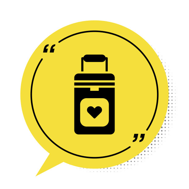 用于人体器官运输的黑色冷藏箱图片下载