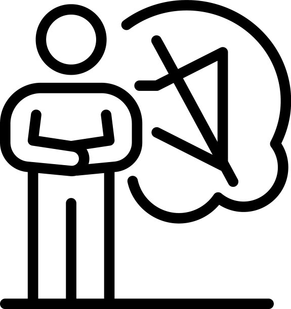 声音在一个云图标轮廓风格图片下载