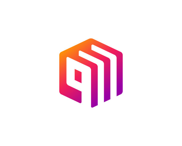 字母Q文档Logo图标设计模板图片下载