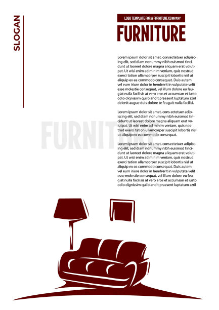 家具、沙发、落地灯、画抬头信图片下载