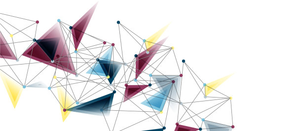 线点连接三角技术图片下载