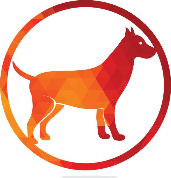 狗标志设计图片下载