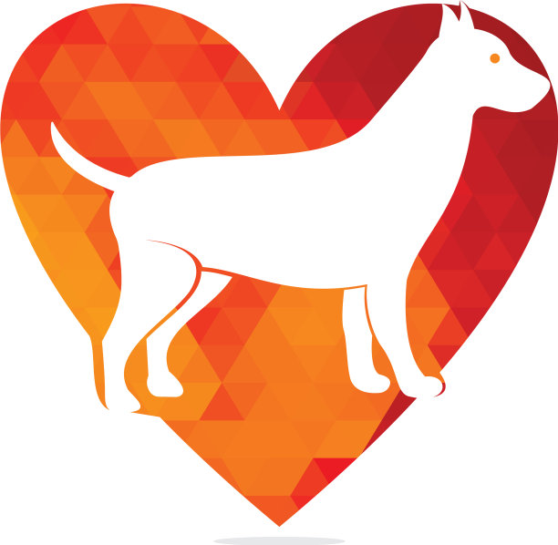 狗爱标志设计模板图片下载