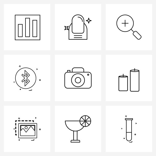 通用图标像素完美的符号图片下载