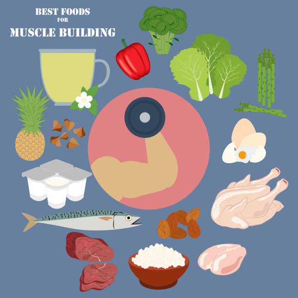 锻炼肌肉的最佳食物图片下载