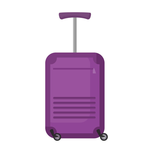 手提箱图标卡通图标孤立图片下载