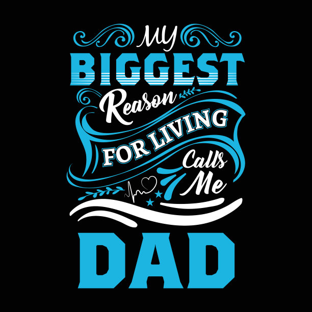 父亲t恤设计图形印刷图片下载