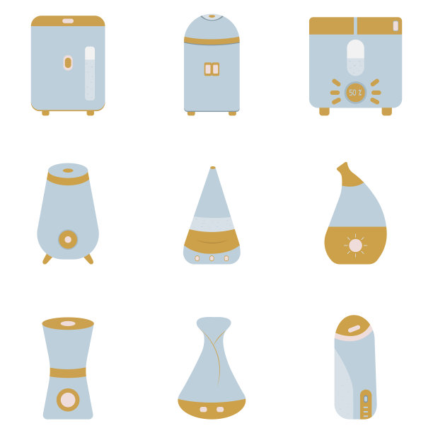 为家庭和香薰设置加湿器图片下载