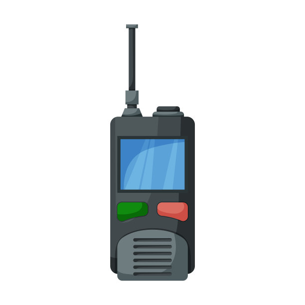 对讲机图标卡通图标图片下载