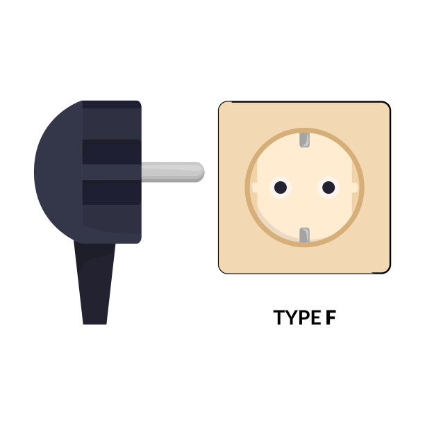 插座图标卡通图标隔离上图片下载