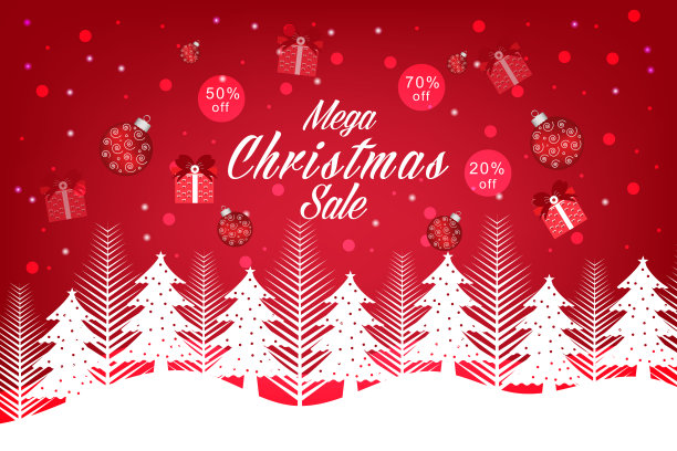 圣诞特卖标语图片下载