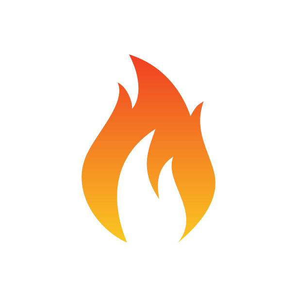 火焰火焰矢量股票插图设计模板。图片下载