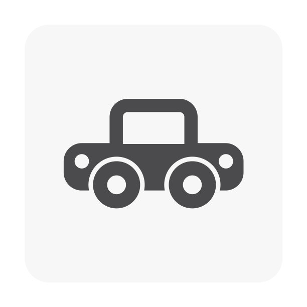 黑色汽车图标图片下载