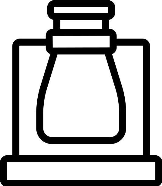 交付花瓶图标轮廓图片下载