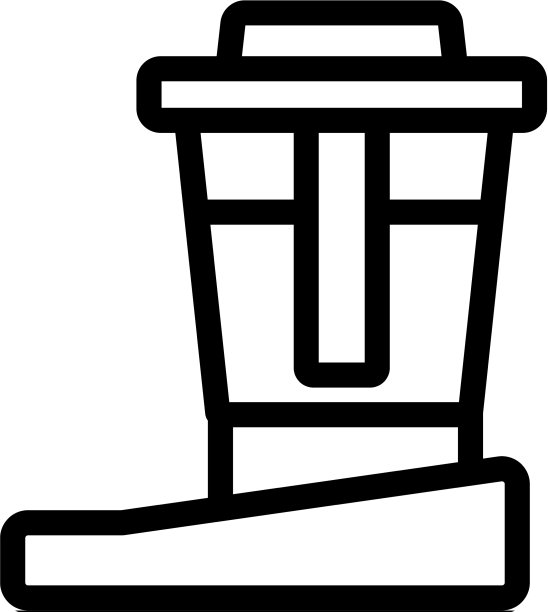 水净化过滤器图标轮廓图片下载