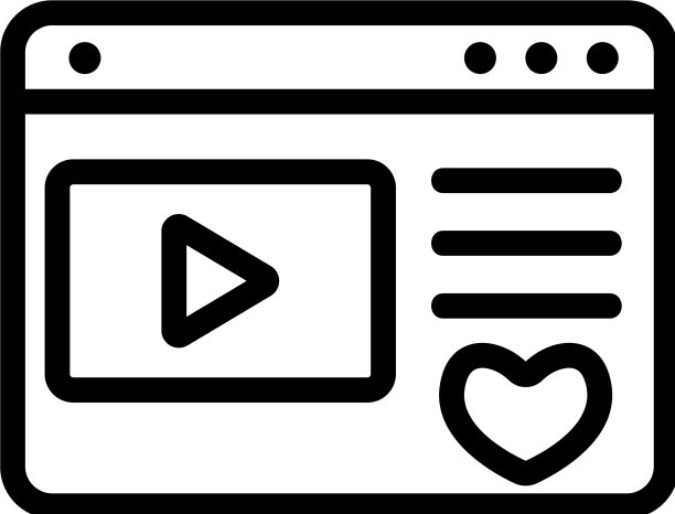 最喜欢的视频游戏文件夹图标大纲图片下载