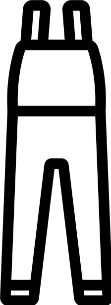 防护服图标轮廓图片下载